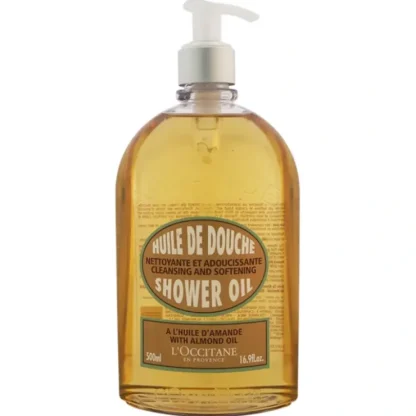 Almond Shower Oil by LOccitane for Unisex - 16.9 oz Shower Oil - Fresh Bloom Skin - Premium Skincare Solutions for Nourished, Hydrated, and Radiant Skin Every Day