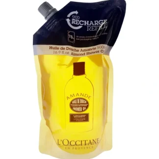 Almond Shower Oil Refill by LOccitane for Unisex - 16.9 oz Shower Oil (Refill) - Fresh Bloom Skin - Premium Skincare Solutions for Nourished, Hydrated, and Radiant Skin Every Day