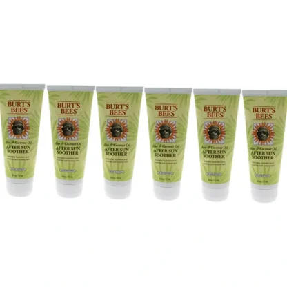 Aloe & Coconut Oil After Sun Soother by Burts Bees for Unisex - 6 oz Oil - Pack of 6 - Fresh Bloom Skin - Premium Skincare Solutions for Nourished, Hydrated, and Radiant Skin Every Day