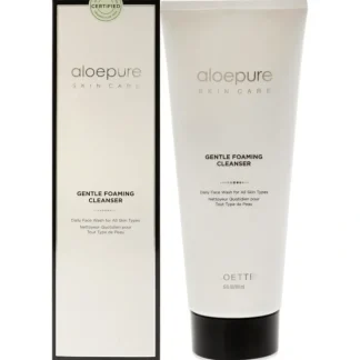 Aloepure Gentle Foaming Cleanser by Aloette for Unisex - 6 oz Cleanser - Fresh Bloom Skin - Premium Skincare Solutions for Nourished, Hydrated, and Radiant Skin Every Day