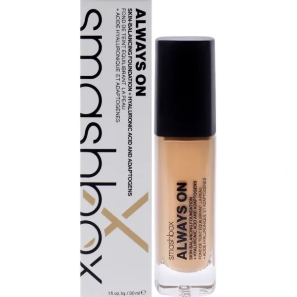 Always On Skin Balancing - L20-W by SmashBox for Women - 1 oz Foundation - Fresh Bloom Skin - Premium Skincare Solutions for Nourished, Hydrated, and Radiant Skin Every Day