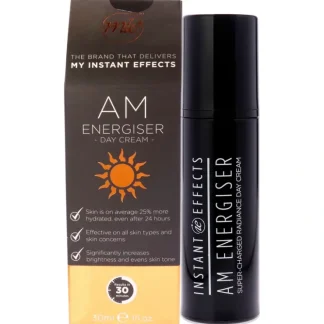 AM Energiser Day Cream by Instant Effects for Unisex - 1 oz Cream - Fresh Bloom Skin - Premium Skincare Solutions for Nourished, Hydrated, and Radiant Skin Every Day