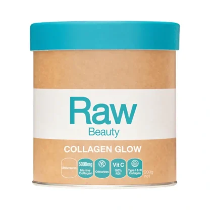 Amazonia Raw Beauty Collagen Glow Unflavoured 200g - Fresh Bloom Skin - Premium Skincare Solutions for Nourished, Hydrated, and Radiant Skin Every Day