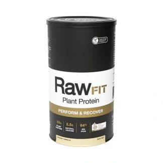 Amazonia Raw FIT Plant Protein Organic Perform & Recover Creamy Vanilla 500g - Fresh Bloom Skin - Premium Skincare Solutions for Nourished, Hydrated, and Radiant Skin Every Day
