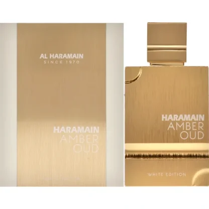 Amber Oud - White Edition by Al Haramain for Unisex - 2 oz EDP Spray - Fresh Bloom Skin - Premium Skincare Solutions for Nourished, Hydrated, and Radiant Skin Every Day