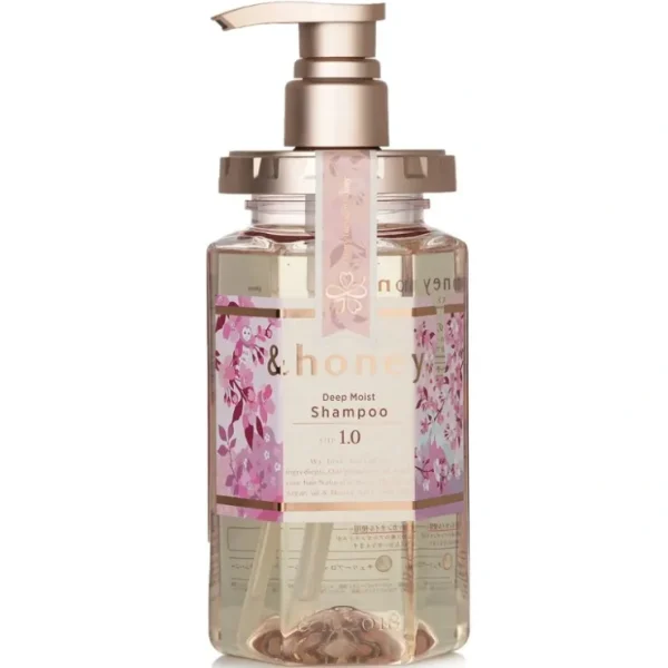 &honey Deep Moist Cherry Blossom Honey Shampoo 440ml - Fresh Bloom Skin - Premium Skincare Solutions for Nourished, Hydrated, and Radiant Skin Every Day