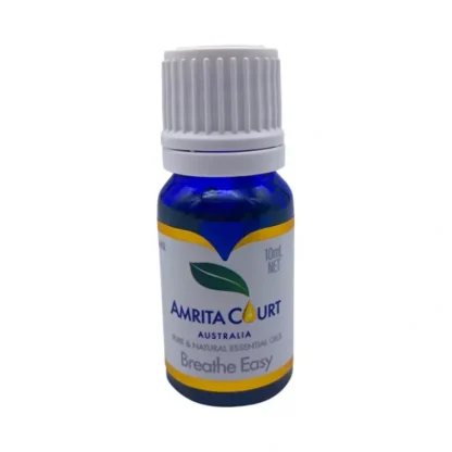 Amrita Court Pure & Natural Essential Oil Blend Breathe Easy 10ml - Fresh Bloom Skin - Premium Skincare Solutions for Nourished, Hydrated, and Radiant Skin Every Day