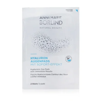 Annemarie Borlind Hyaluronic Eye Pads with Immediate Results 6x2pads - Fresh Bloom Skin - Premium Skincare Solutions for Nourished, Hydrated, and Radiant Skin Every Day