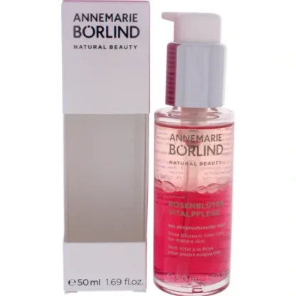 Annemarie Borlind Rose Blossom Vital Care by Annemarie Borlind for Unisex - 1.7 oz Treatment - Fresh Bloom Skin - Premium Skincare Solutions for Nourished, Hydrated, and Radiant Skin Every Day