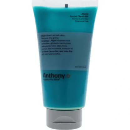 Anthony Algae Facial Cleanser by Anthony for Men - 8 oz Cleanser - Fresh Bloom Skin - Premium Skincare Solutions for Nourished, Hydrated, and Radiant Skin Every Day