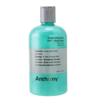 Anthony Invigorating Rush Hair & Body Wash (All Skin Types) 355ml/12oz - Fresh Bloom Skin - Premium Skincare Solutions for Nourished, Hydrated, and Radiant Skin Every Day