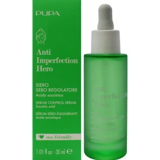Anti Imperfection Hero Sebum Control Serum by Pupa Milano for Women - 1.01 oz Serum - Fresh Bloom Skin - Premium Skincare Solutions for Nourished, Hydrated, and Radiant Skin Every Day