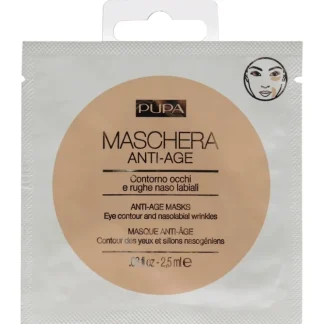 Anti-Age Mask Eye Contours and Nasolabial Wrinkle by Pupa Milano for Unisex - 0.08 oz Mask - Fresh Bloom Skin - Premium Skincare Solutions for Nourished, Hydrated, and Radiant Skin Every Day