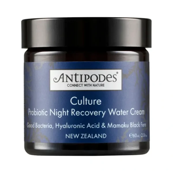 Antipodes Culture Probiotic Night Recovery Water Cream 60ml - Fresh Bloom Skin - Premium Skincare Solutions for Nourished, Hydrated, and Radiant Skin Every Day