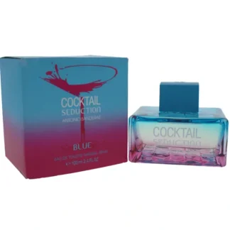 Antonio Banderas Cocktail Seduction Blue by Antonio Banderas for Women - 3.4 oz EDT Spray - Fresh Bloom Skin - Premium Skincare Solutions for Nourished, Hydrated, and Radiant Skin Every Day