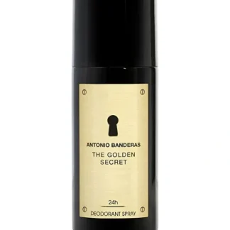 Antonio Banderas The Golden Secret Deodorant Spray 150ml/5oz - Fresh Bloom Skin - Premium Skincare Solutions for Nourished, Hydrated, and Radiant Skin Every Day