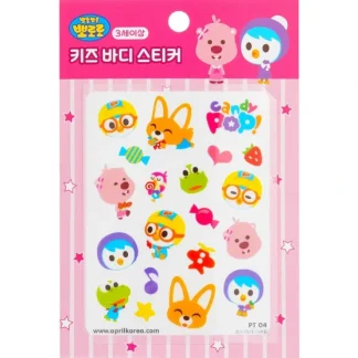 April Korea Pororo Body Sticker - # PT04 1pc - Fresh Bloom Skin - Premium Skincare Solutions for Nourished, Hydrated, and Radiant Skin Every Day