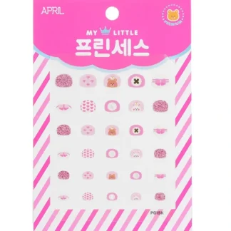 April Korea Princess Kids Nail Sticker - # P015K 1pack - Fresh Bloom Skin - Premium Skincare Solutions for Nourished, Hydrated, and Radiant Skin Every Day