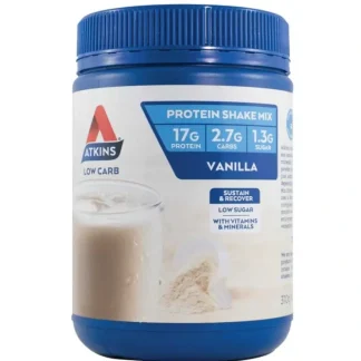 Atkins Powdered Shake Mix Vanilla 310g - Fresh Bloom Skin - Premium Skincare Solutions for Nourished, Hydrated, and Radiant Skin Every Day