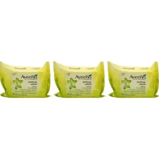 Aveeno Positively Radiant Makeup Removing Wipes by Aveeno for Women - 25 Count Wipes - Pack of 3 - Fresh Bloom Skin - Premium Skincare Solutions for Nourished, Hydrated, and Radiant Skin Every Day