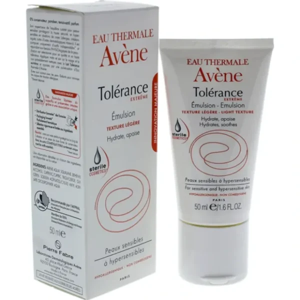 Avene Tolerance Extreme Emulsion by Avene for Women - 1.69 oz Moisturizer - Fresh Bloom Skin - Premium Skincare Solutions for Nourished, Hydrated, and Radiant Skin Every Day
