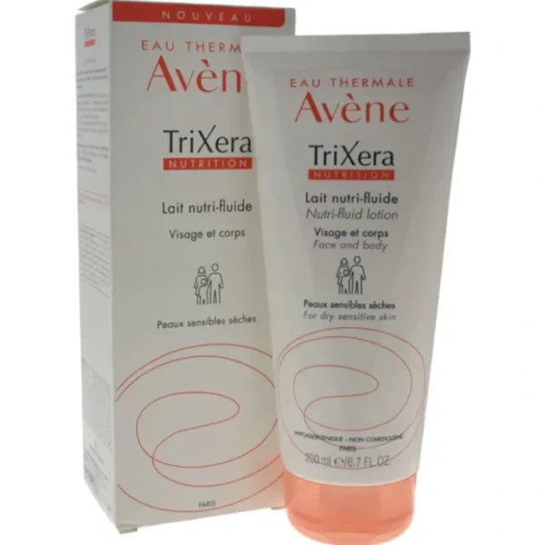 Avene Trixer Nutrition Nutri-fluid by Avene for Women - 6.7 oz Lotion - Fresh Bloom Skin - Premium Skincare Solutions for Nourished, Hydrated, and Radiant Skin Every Day
