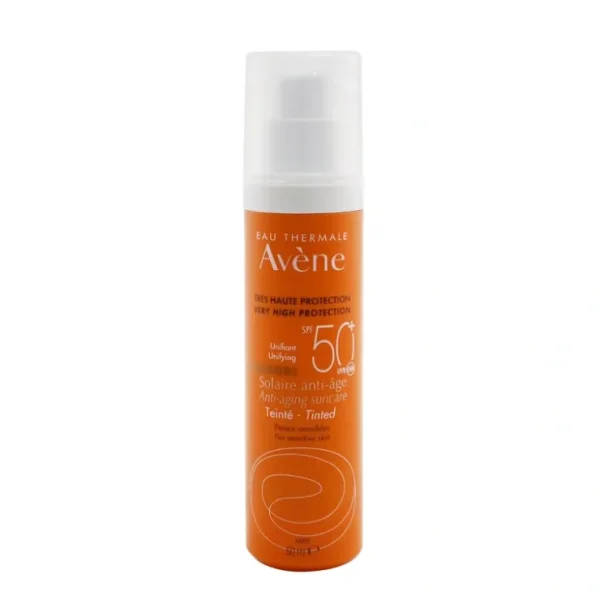 Avene Very High Protection Unifying Tinted Anti-Aging Suncare SPF 50 - For Sensitive Skin 50ml/1.7oz - Fresh Bloom Skin - Premium Skincare Solutions for Nourished, Hydrated, and Radiant Skin Every Day