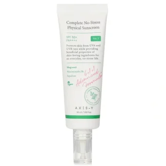 AXIS-Y Complete No Stress Physical Sunscreen SPF 50 50ml/1.69oz - Fresh Bloom Skin - Premium Skincare Solutions for Nourished, Hydrated, and Radiant Skin Every Day