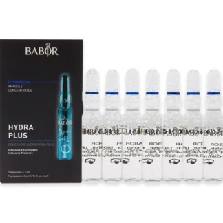 Babor Hydra Plus Ampoule Concentrates Serum by Babor for Women - 7 x 2 ml Serum - Fresh Bloom Skin - Premium Skincare Solutions for Nourished, Hydrated, and Radiant Skin Every Day