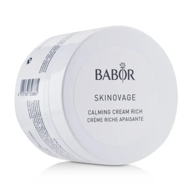 Babor Skinovage Calming Cream Rich (Salon Size) 200ml/6.7oz - Fresh Bloom Skin - Premium Skincare Solutions for Nourished, Hydrated, and Radiant Skin Every Day