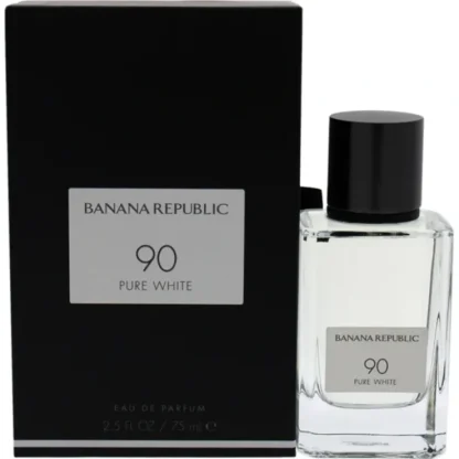 Banana Republic 90 Pure White by Banana Republic for Unisex - 2.5 oz EDP Spray - Fresh Bloom Skin - Premium Skincare Solutions for Nourished, Hydrated, and Radiant Skin Every Day
