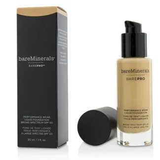 BareMinerals BarePro Performance Wear Liquid Foundation SPF20 - # 10 Cool Beige 30ml/1oz - Fresh Bloom Skin - Premium Skincare Solutions for Nourished, Hydrated, and Radiant Skin Every Day