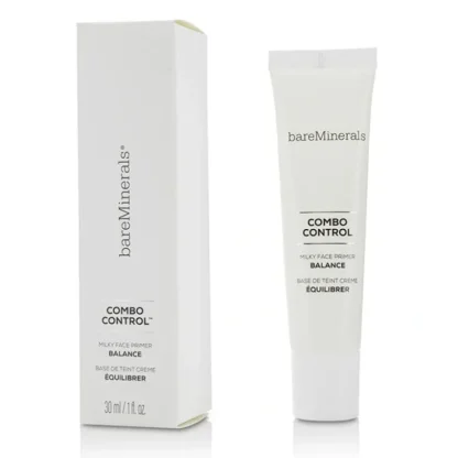 BareMinerals Combo Control Milky Face Primer 30ml/1oz - Fresh Bloom Skin - Premium Skincare Solutions for Nourished, Hydrated, and Radiant Skin Every Day