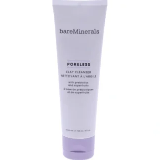 bareMinerals Poreless Clay Cleanser by bareMinerals for Unisex - 4 oz Cleanser - Fresh Bloom Skin - Premium Skincare Solutions for Nourished, Hydrated, and Radiant Skin Every Day
