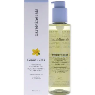 bareMinerals Smoothness Hydrating Cleansing Oil by bareMinerals for Unisex - 6 oz Cleanser - Fresh Bloom Skin - Premium Skincare Solutions for Nourished, Hydrated, and Radiant Skin Every Day