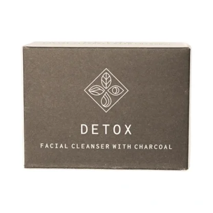 Base (Soap With Impact) Bar Detox Facial Cleanser with Charcoal (Boxed) 120g - Fresh Bloom Skin - Premium Skincare Solutions for Nourished, Hydrated, and Radiant Skin Every Day