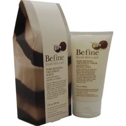 Befine Food Skin Care Pore Refining Treatment Scrub by Befine for Unisex - 4 oz Scrub - Fresh Bloom Skin - Premium Skincare Solutions for Nourished, Hydrated, and Radiant Skin Every Day