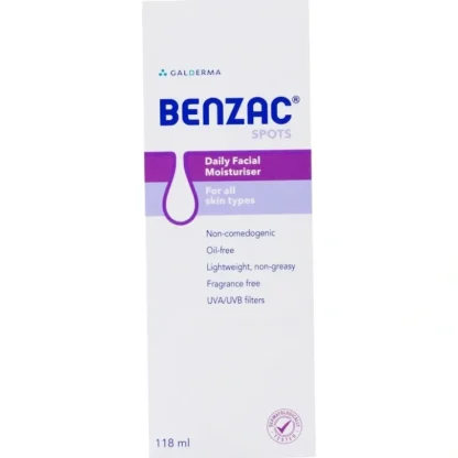 Benzac Daily Facial Moisturiser - Fresh Bloom Skin - Premium Skincare Solutions for Nourished, Hydrated, and Radiant Skin Every Day