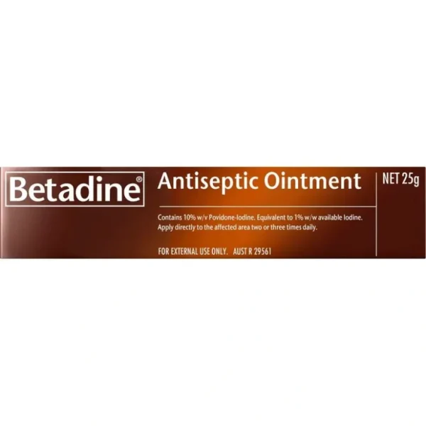 Betadine Antiseptic Ointment 25g - Fresh Bloom Skin - Premium Skincare Solutions for Nourished, Hydrated, and Radiant Skin Every Day