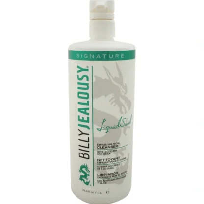 Billy Jealousy LiquidSand Exfoliating Facial Cleanser by Billy Jealousy for Men - 33.8 oz Cleanser - Fresh Bloom Skin - Premium Skincare Solutions for Nourished, Hydrated, and Radiant Skin Every Day