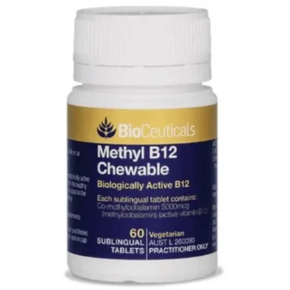 BioCeuticals Methyl B12 Chewable 60 - Fresh Bloom Skin - Premium Skincare Solutions for Nourished, Hydrated, and Radiant Skin Every Day