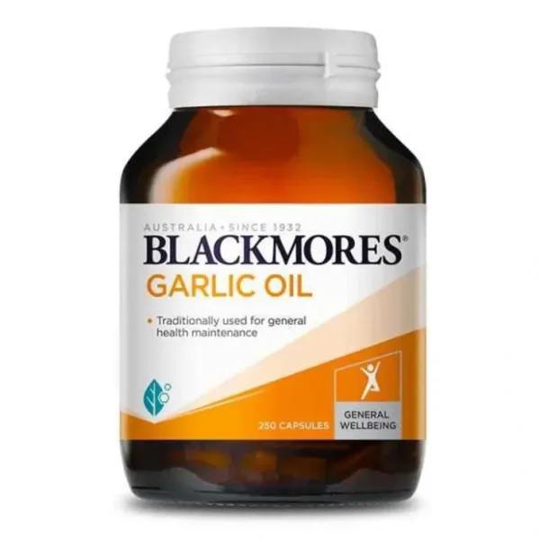 Blackmores Garlic Oil 250 capsules - Fresh Bloom Skin - Premium Skincare Solutions for Nourished, Hydrated, and Radiant Skin Every Day