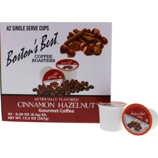 Bostons Best Cinnamon Hazelnut Gourmet Coffee by Bostons Best for Unisex - 42 Cups Coffee - Fresh Bloom Skin - Premium Skincare Solutions for Nourished, Hydrated, and Radiant Skin Every Day