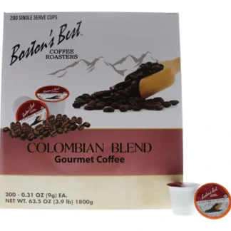 Bostons Best Colombian Blend Gourmet Coffee by Bostons Best for Unisex - 200 Cups Coffee - Fresh Bloom Skin - Premium Skincare Solutions for Nourished, Hydrated, and Radiant Skin Every Day