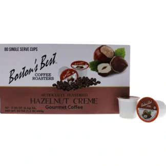 Bostons Best Hazelnut Creme Gourmet Coffee by Bostons Best for Unisex - 80 Cups Coffee - Fresh Bloom Skin - Premium Skincare Solutions for Nourished, Hydrated, and Radiant Skin Every Day
