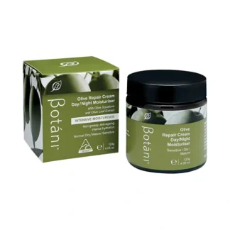 Botani (Intensive Moisturiser) Olive Repair Cream Day/Night Moisturiser 120g - Fresh Bloom Skin - Premium Skincare Solutions for Nourished, Hydrated, and Radiant Skin Every Day