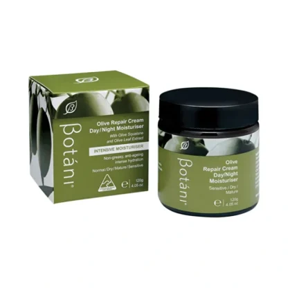 Botani (Intensive Moisturiser) Olive Repair Cream Day/Night Moisturiser 120g - Fresh Bloom Skin - Premium Skincare Solutions for Nourished, Hydrated, and Radiant Skin Every Day