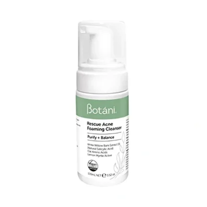 Botani Rescue Acne Foaming Cleanser (Purify + Balance) 100ml - Fresh Bloom Skin - Premium Skincare Solutions for Nourished, Hydrated, and Radiant Skin Every Day