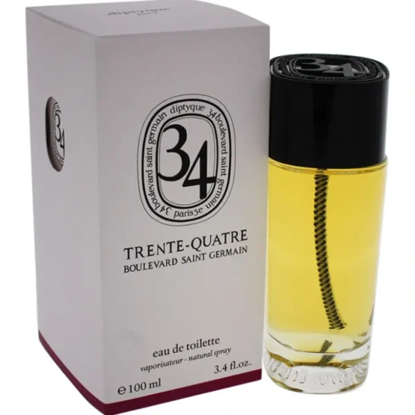34 Boulevard Saint Germain by Diptyque for Women - 3.4 oz EDT Spray - Fresh Bloom Skin - Premium Skincare Solutions for Nourished, Hydrated, and Radiant Skin Every Day