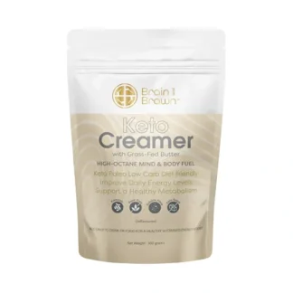 Brain And Brawn Brain and Brawn Keto Creamer (with Grass-Fed Butter) Unflavoured 300g - Fresh Bloom Skin - Premium Skincare Solutions for Nourished, Hydrated, and Radiant Skin Every Day